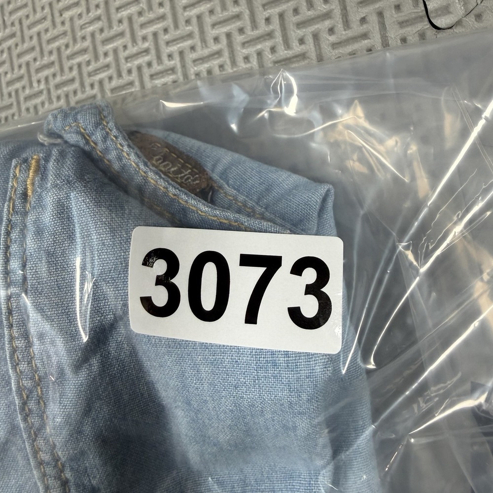 KAPITAL Kountry Embroidered Denim Western Shirt Indigo Womens Shirt Made Japan - Picture 9 of 9